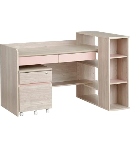 Amazon.co.jp: カリモク 学習机/ デスクセット 幅100cm ピュアオーク色